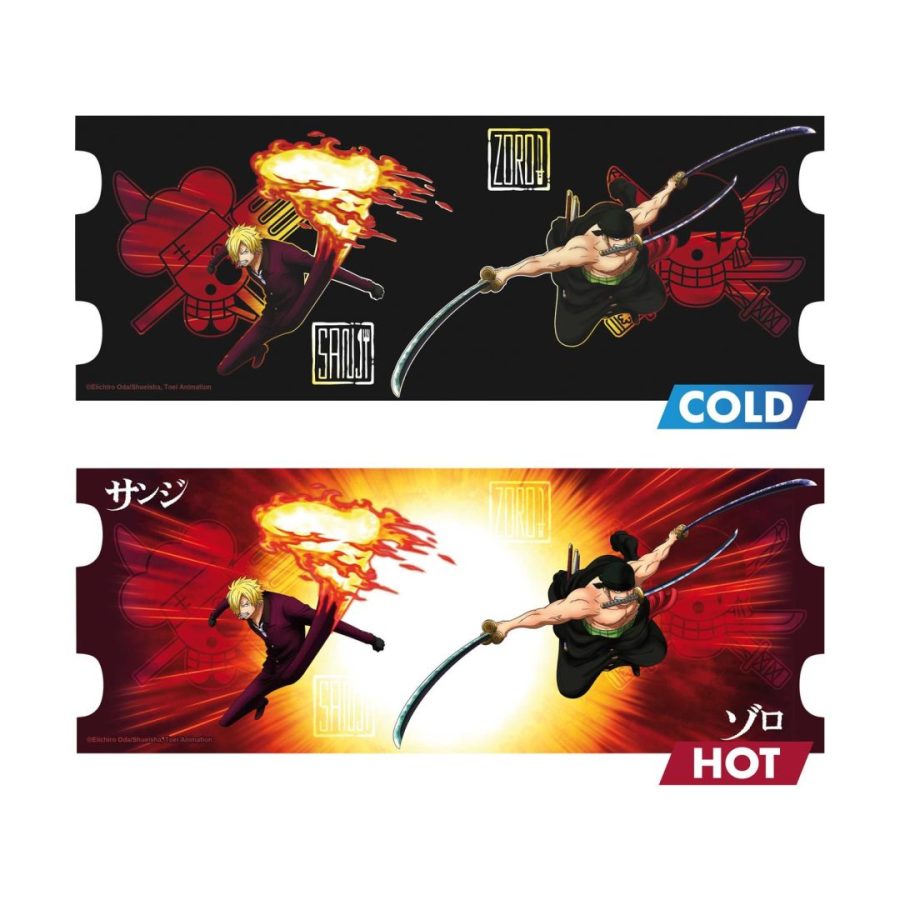 Abysse Κουπα One Piece - Mug Heat Change - 460Ml - Zoro & Sanji (ABYMUGA580)