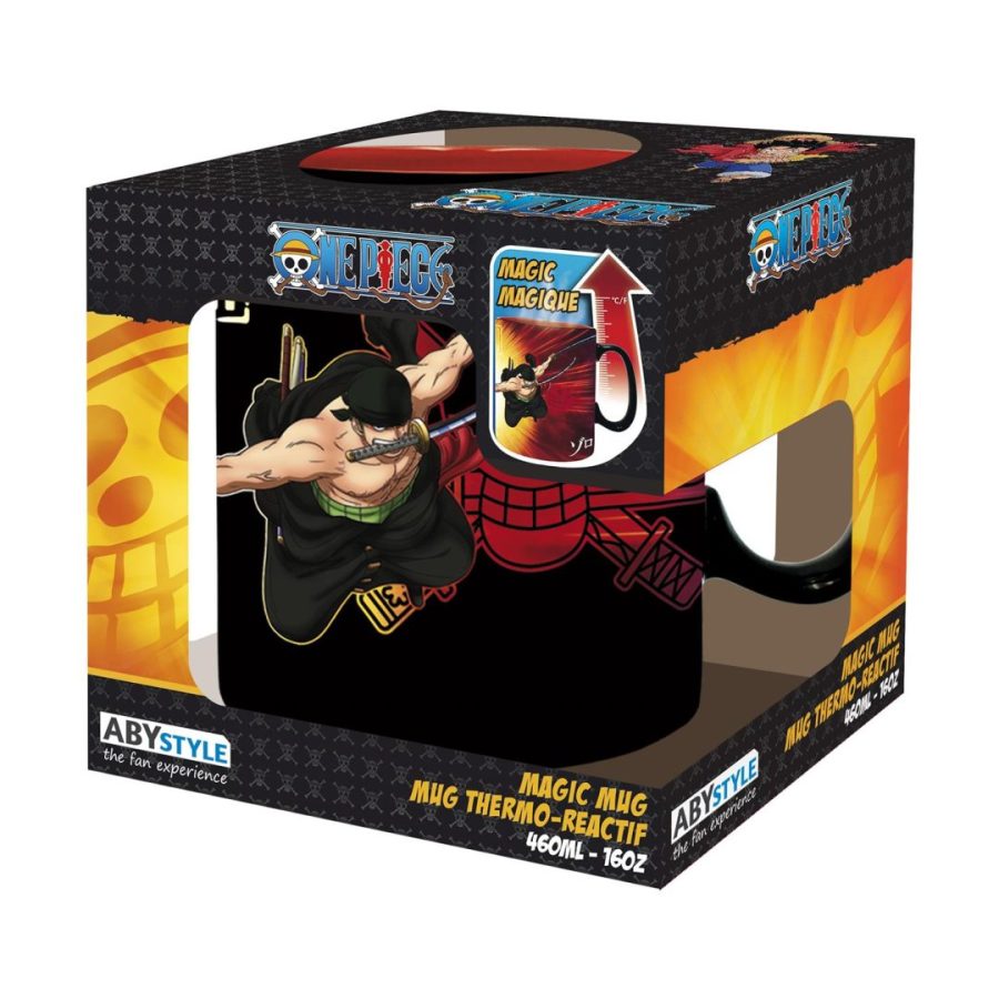 Abysse Κουπα One Piece - Mug Heat Change - 460Ml - Zoro & Sanji (ABYMUGA580)
