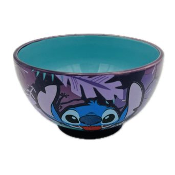 Stor Μπωλ Σερβιρίσματος Purple Flower Ceramic Bowl in Gift Box 600ml