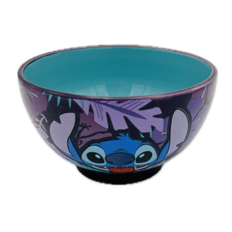 Stor Μπωλ Σερβιρίσματος Purple Flower Ceramic Bowl in Gift Box 600ml
