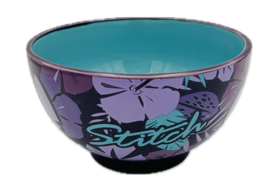 Stor Μπωλ Σερβιρίσματος Purple Flower Ceramic Bowl in Gift Box 600ml
