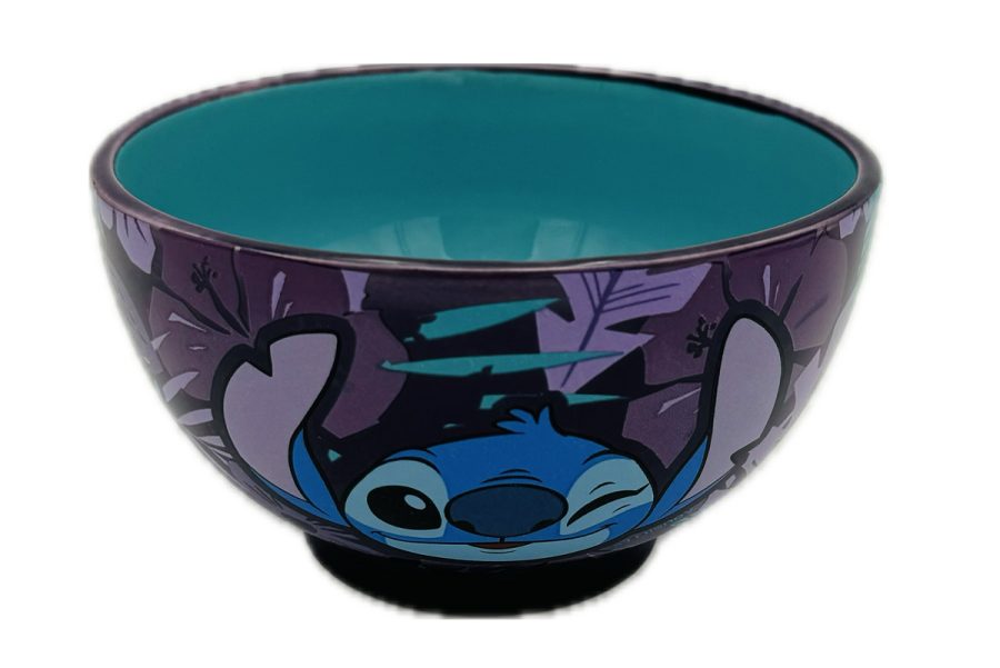 Stor Μπωλ Σερβιρίσματος Purple Flower Ceramic Bowl in Gift Box 600ml