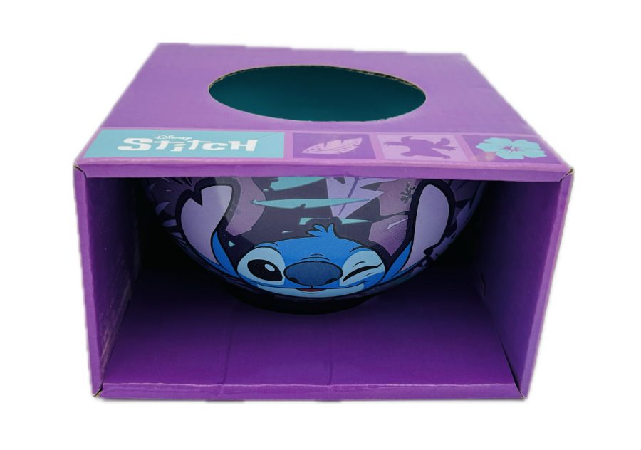 Stor Μπωλ Σερβιρίσματος Purple Flower Ceramic Bowl in Gift Box 600ml