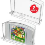 EVORETRO PREMIUM Acrylic Case for N64 Cartridge pack of 2