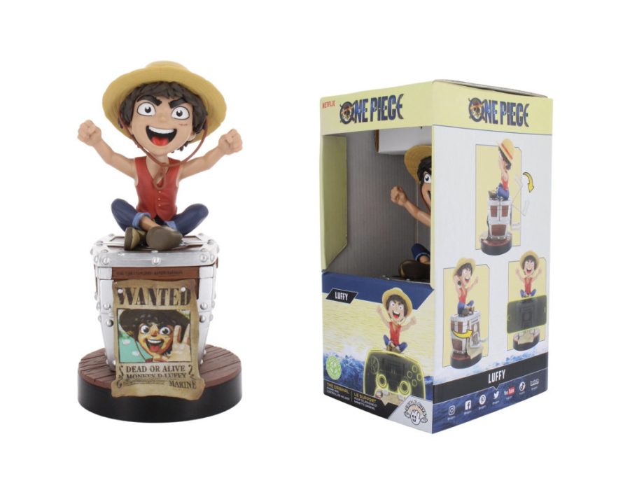Exquisite Gaming NETFLIX One Piece Luffy Wanted Controller & Phone Support 20cm