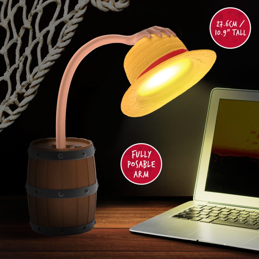 Paladone ONE PIECE NETFLIX Hat Desk Lamp 10,6inch