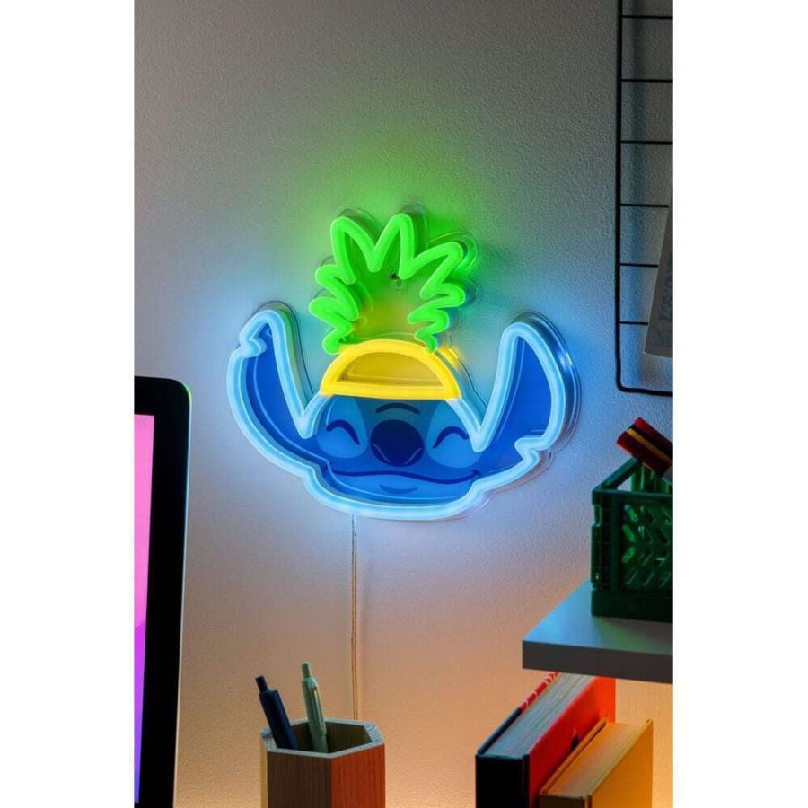 Paladone Φωτιστικό STITCH - Pineapple Wall Mountable LED Neon Light (PP14685LSVN)