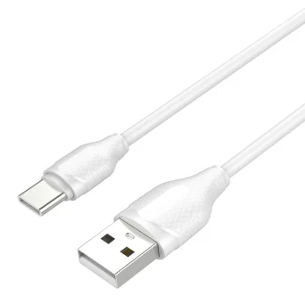 LDNIO καλώδιο USB-C σε USB LS372, 2.1A, 2m, λευκό