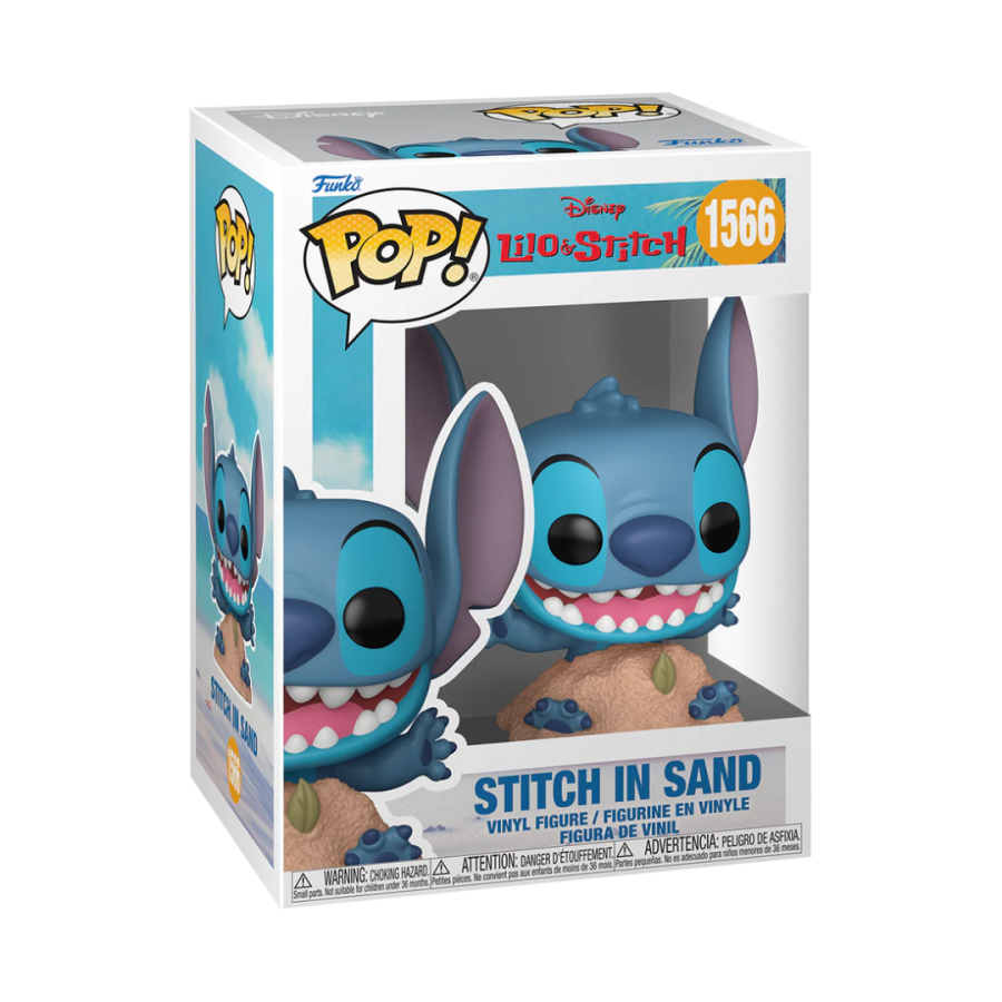 Funko Pop! Disney: Lilo and Stitch - Stitch in Sand #1566 Figure