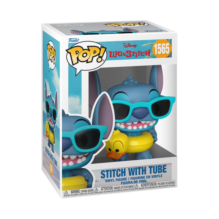 Funko Pop! Disney: Lilo and Stitch - Stitch with Tube #1565 Figure