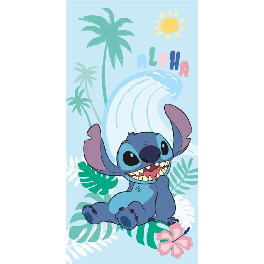 Πετσετα LILO and STITCH - Aloha - Beach Towel 100% Βαμβακερο - 70x140cm