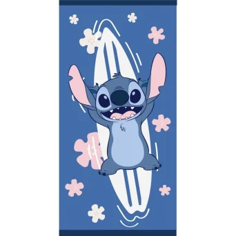 Πετσετα DISNEY Lilo and Stitch surf on the sea - Beach Towel 70x140cm 100% Polyester