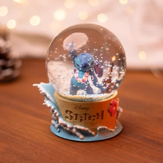 Lilo and Stitch Snow Globe Χιονομπαλα 8εκ Disney