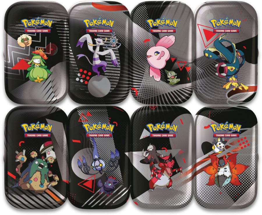 Pokemon SV10.5 Black Bolt and White Flare Unova Mini Tin