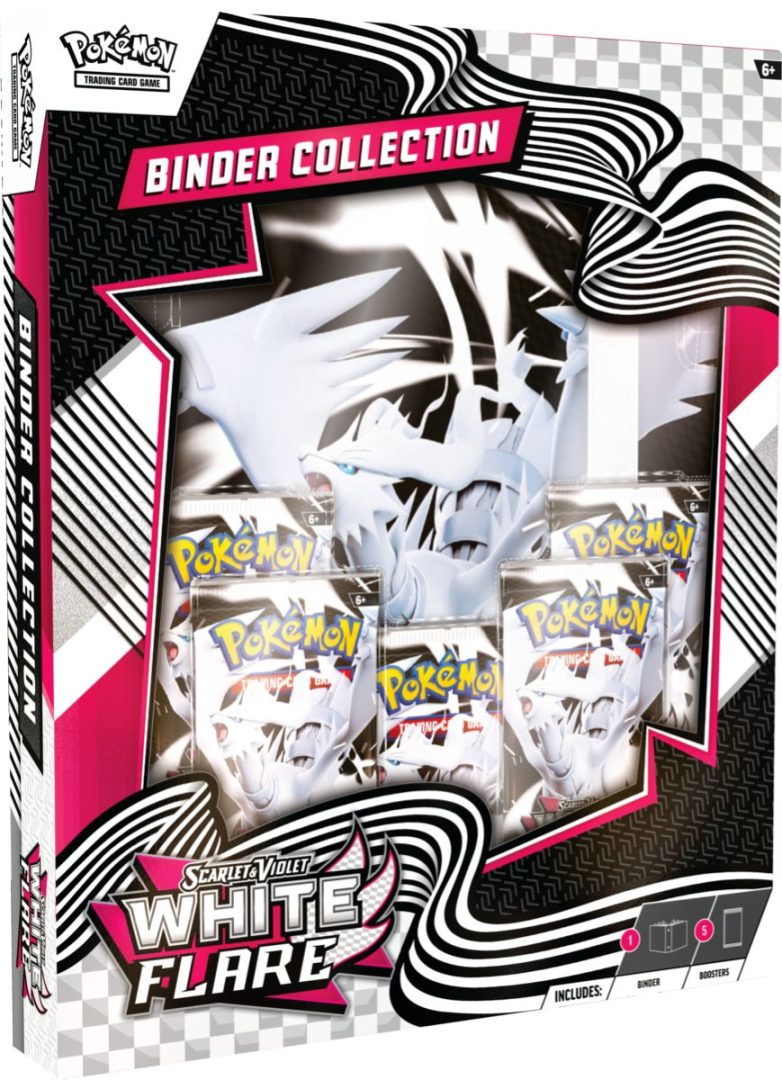 Pokemon Trading Card Game Scarlet and Violet SV10.5 White Bolt Binder Collection