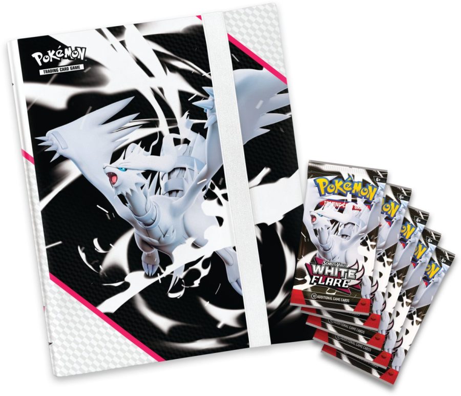 Pokemon Trading Card Game Scarlet and Violet SV10.5 White Bolt Binder Collection