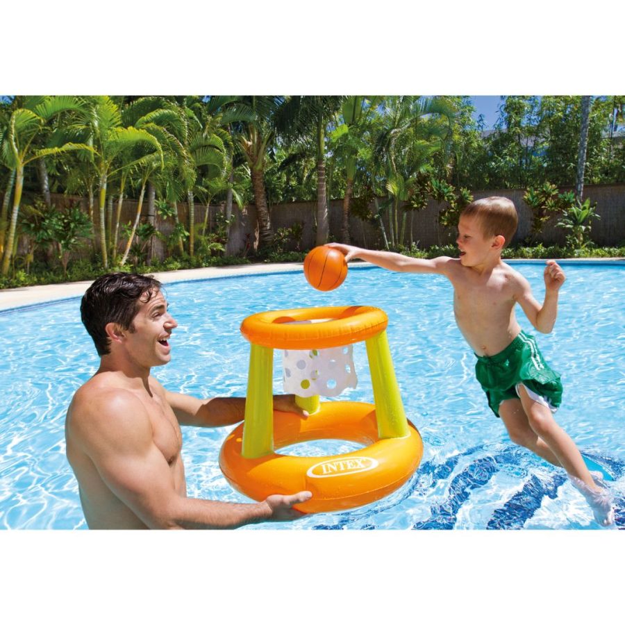 INTEX Φουσκωτή Μπασκέτα Παιχνίδι Πισίνας Floating Hoops