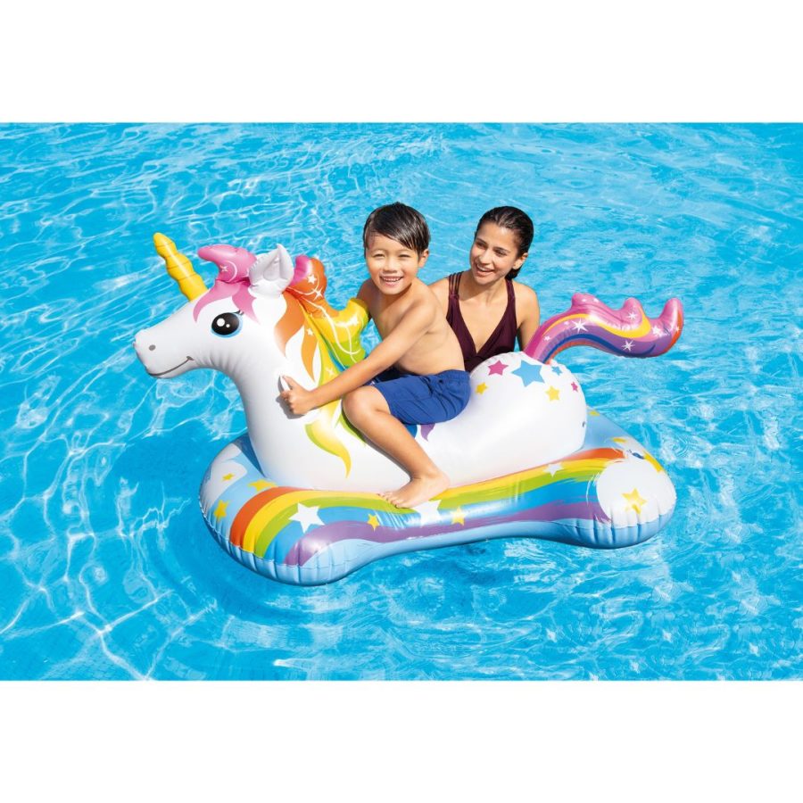 INTEX Φουσκωτό Μονόκερος Unicorn Ride-On