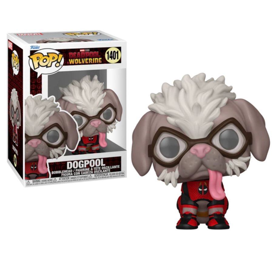 Funko Pop! Marvel: Deadpool & Wolverine - Dogpool #1401 Figure