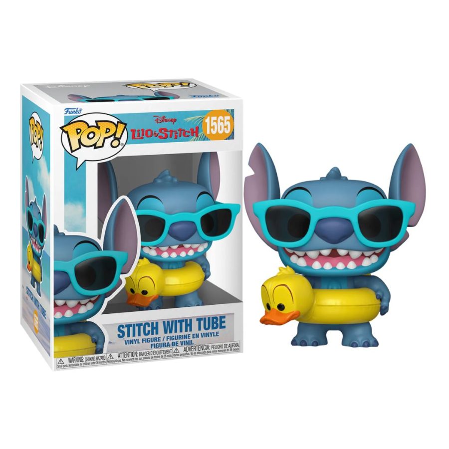 Funko Pop! Disney: Lilo and Stitch - Stitch with Tube #1565 Figure