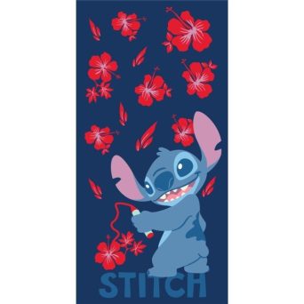 AyMax Πετσετα DISNEY - Stitch "Red Flowers" - Beach Towel 90x170cm