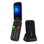POWERTECH κινητό τηλέφωνο Sentry 2.8, 2.8", dual SIM, πλήκτρο SOS, μαύρο  PTM-40