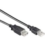 GOOBAY καλώδιο προέκτασης USB 93599, αρσενικό σε θηλυκό, 1.8m, μαύρο