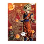 Cartoon Kingdom Dragon Ball Super - Goku Golden Poster 30x40cm (CK-DBS-02GP)
