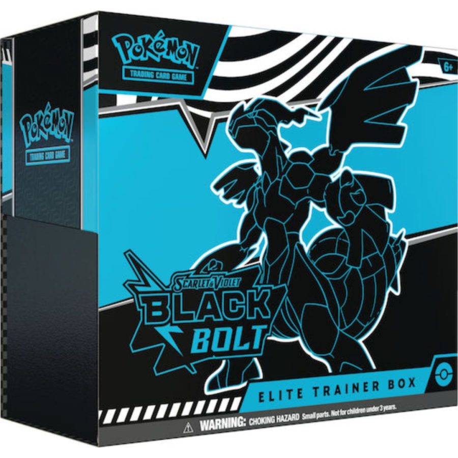 Pokemon TCG Scarlet and Violet - Black Bolt Elite Trainer Box