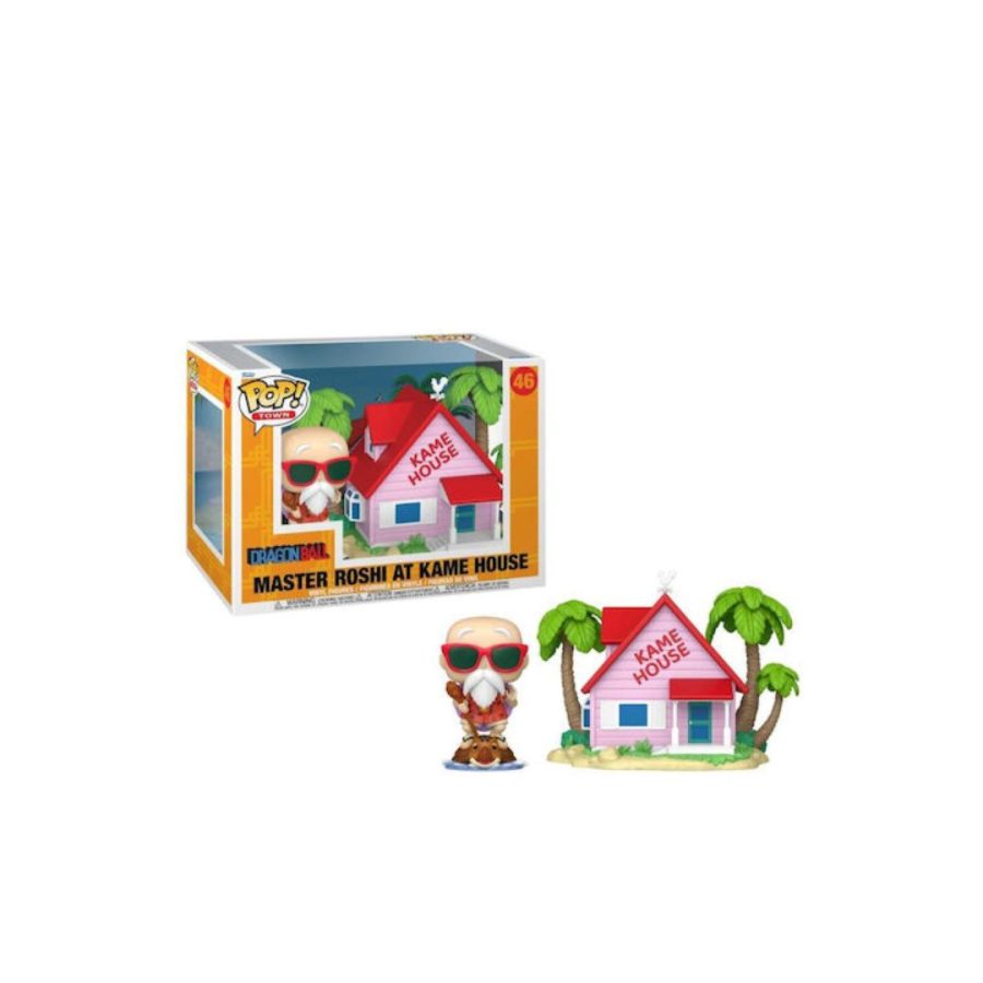 Funko Pop Town! Dragon Ball - Master Roshi At Kame House #46 Figure