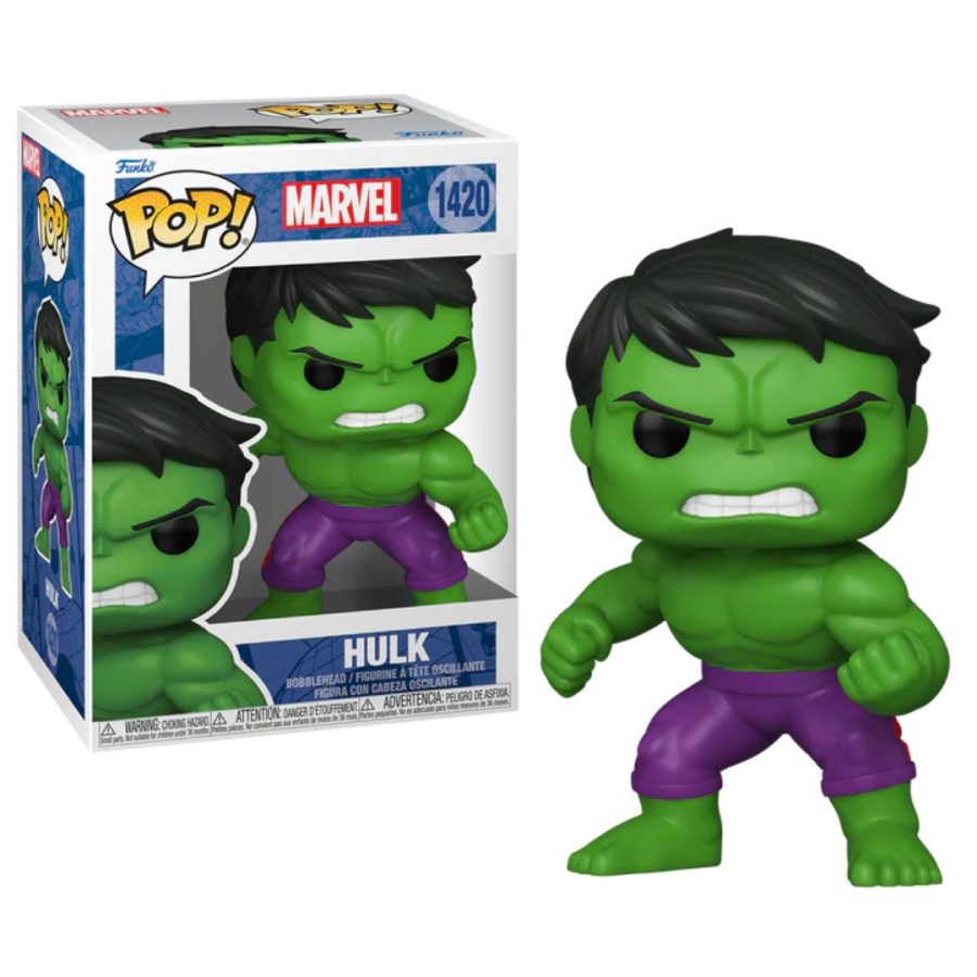 Funko Pop! Marvel: New Classics - Hulk #1420 Bobble-Head Figure