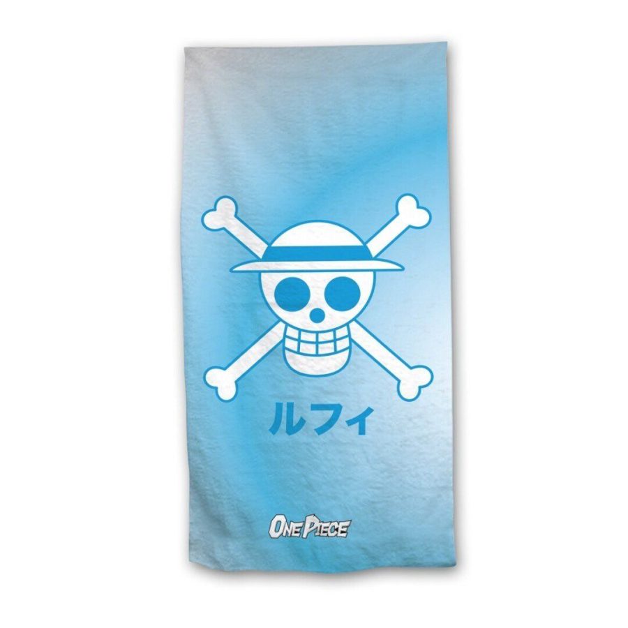AyMax ONE PIECE: Straw Hat Crew - Beach Towel 100% Cotton 70x140cm Βαμβακερό
