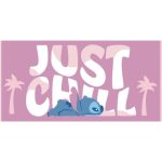 AyMax DISNEY: Stitch "Just Chill" - Beach Towel 70x140cm MIX
