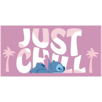AyMax DISNEY: Stitch "Just Chill" - Beach Towel 70x140cm MIX