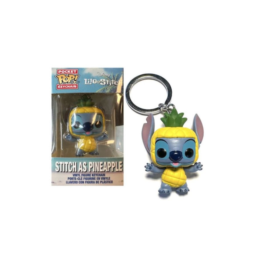 Funko Pocket Pop! Disney: Lilo & Stitch - Stitch As Pineapple Vinyl Figure Keychain