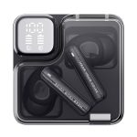 QCY Melobuds Neo Black – TWS BT Earbuds with LED Display, Dual Connection, Anti-air calls 7h