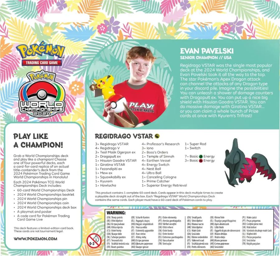 Pokemon TCG - 2024 World Championship Deck - Regidrago VSTAR