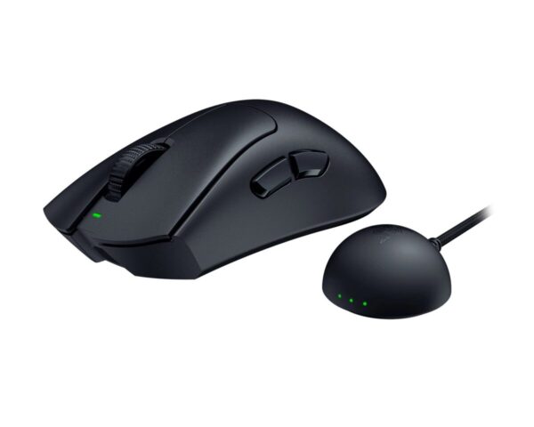 Razer DEATHADDER V4 PRO BLACK – 56g Wireless Gaming Mouse – Ergonomic – 120 Hours Battery – 45K DPI