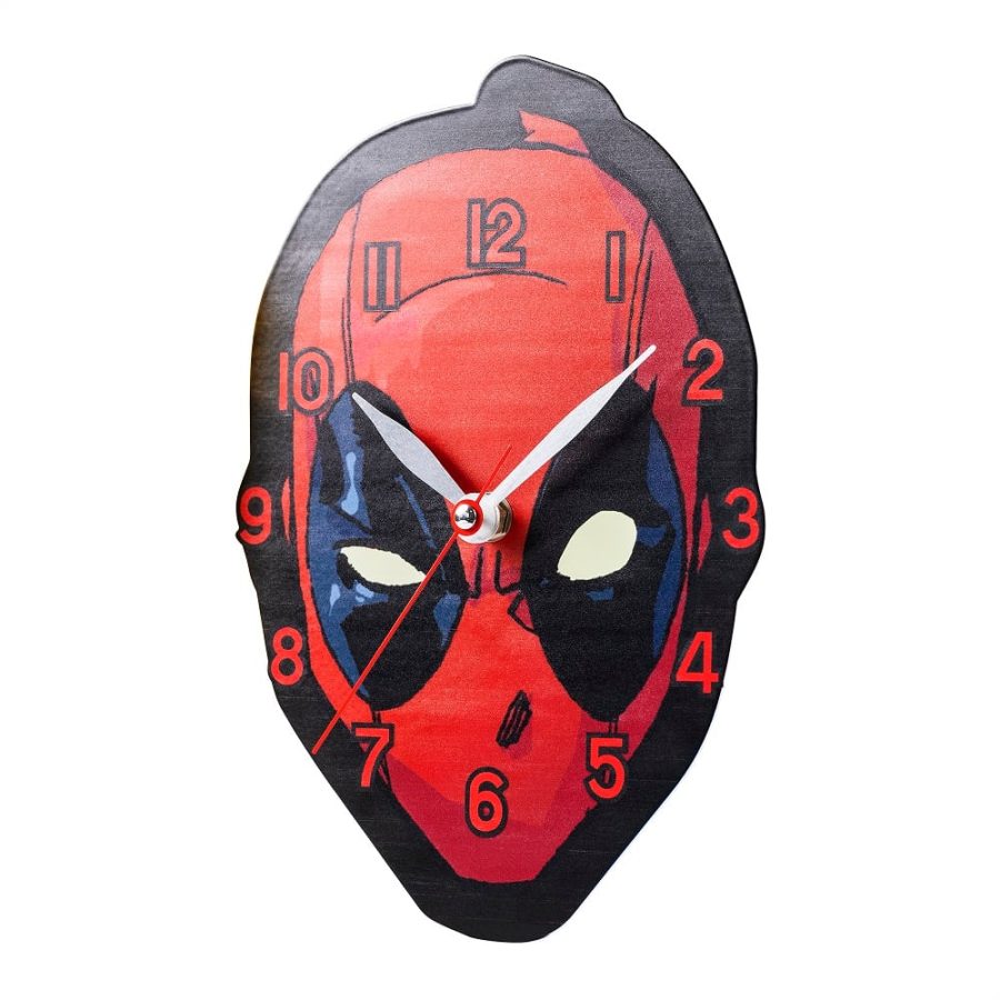 Peershardy Ρολόι τοίχου DEADPOOL Metal Wall Clock (DEP3017)