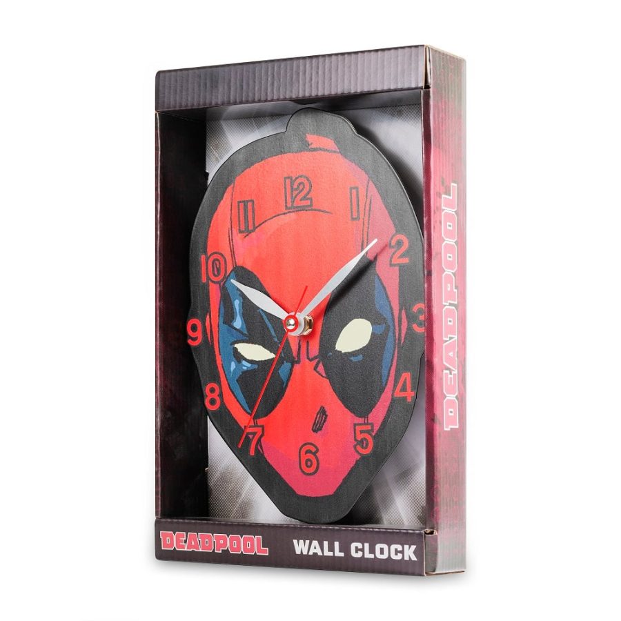 Peershardy Ρολόι τοίχου DEADPOOL Metal Wall Clock (DEP3017)