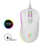 LAMTECH RGB GAMING MOUSE 6400DPI WHITE ‘WHITE MOON’