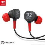 PowerA Nintendo Switch 2 Wired Earbuds Black