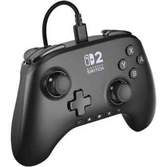 PowerA Nintendo Switch 2 Advanced Wired Controller Black