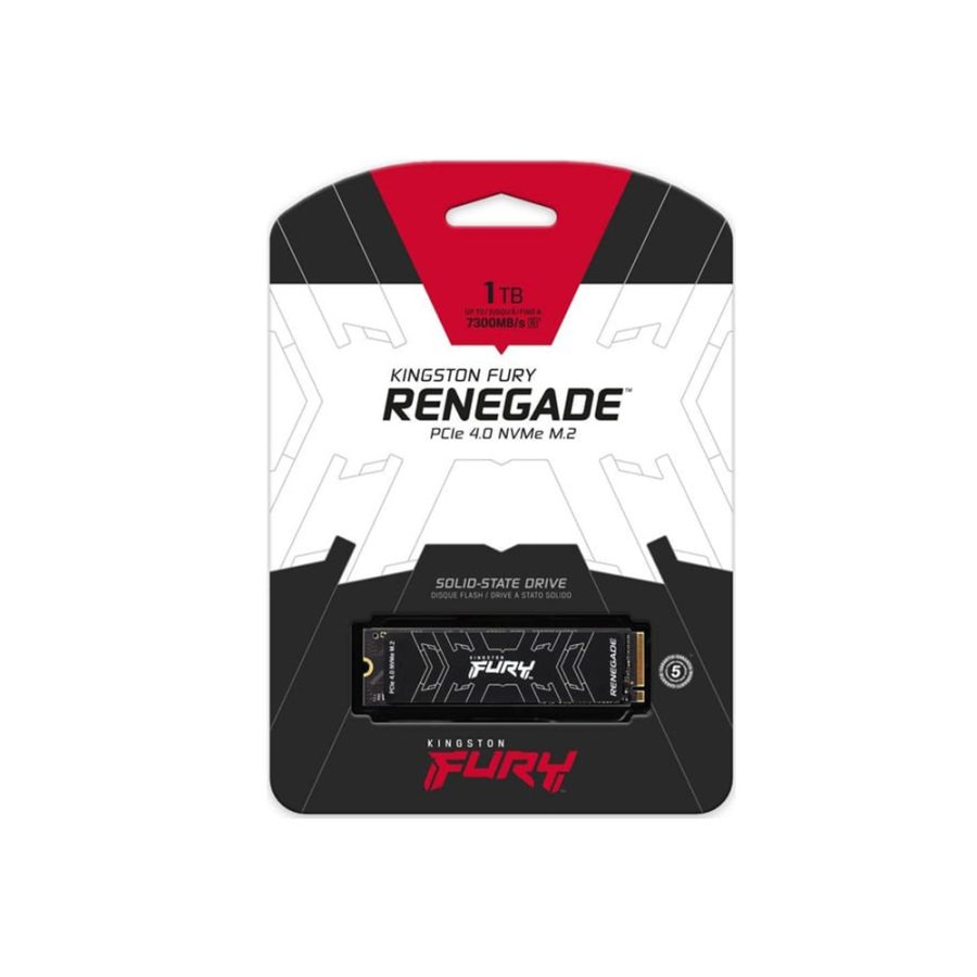 Kingston Fury Renegade SSD 1TB M.2 NVMe PCI Express 4.0 (SFYRS/1000G)