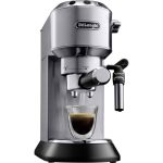 Delonghi Dedica Pump Metal Μηχανή Espresso 1300W Πίεσης 15bar Ασημί