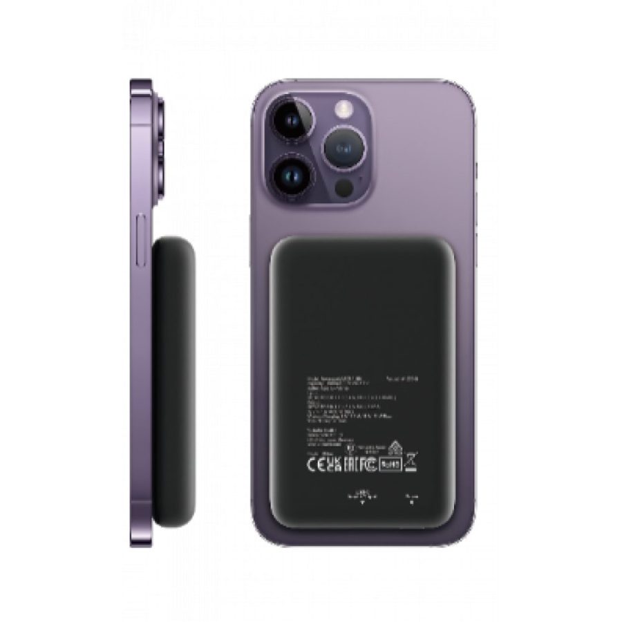 PowerBank Verbatim Charge 'n' Go Magnetic Wireless Power Bank 10000 mAh Black