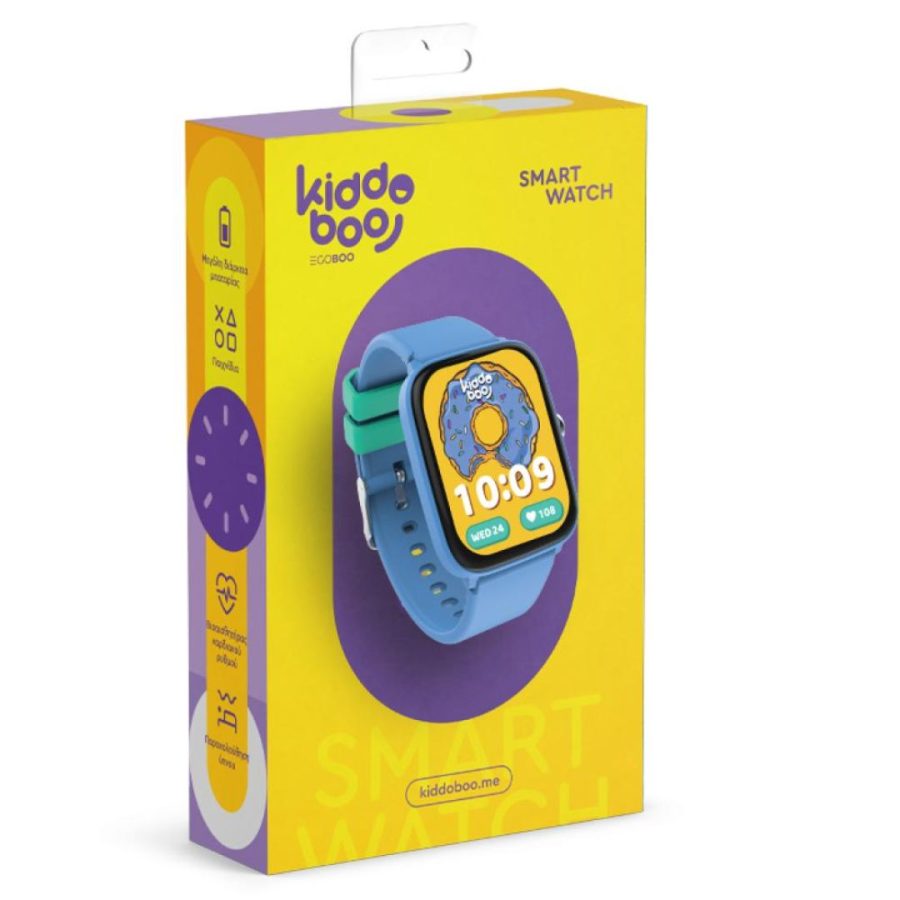 Kiddoboo Παιδικό Smartwatch 2.0 Blue (KB019C2SBLU)