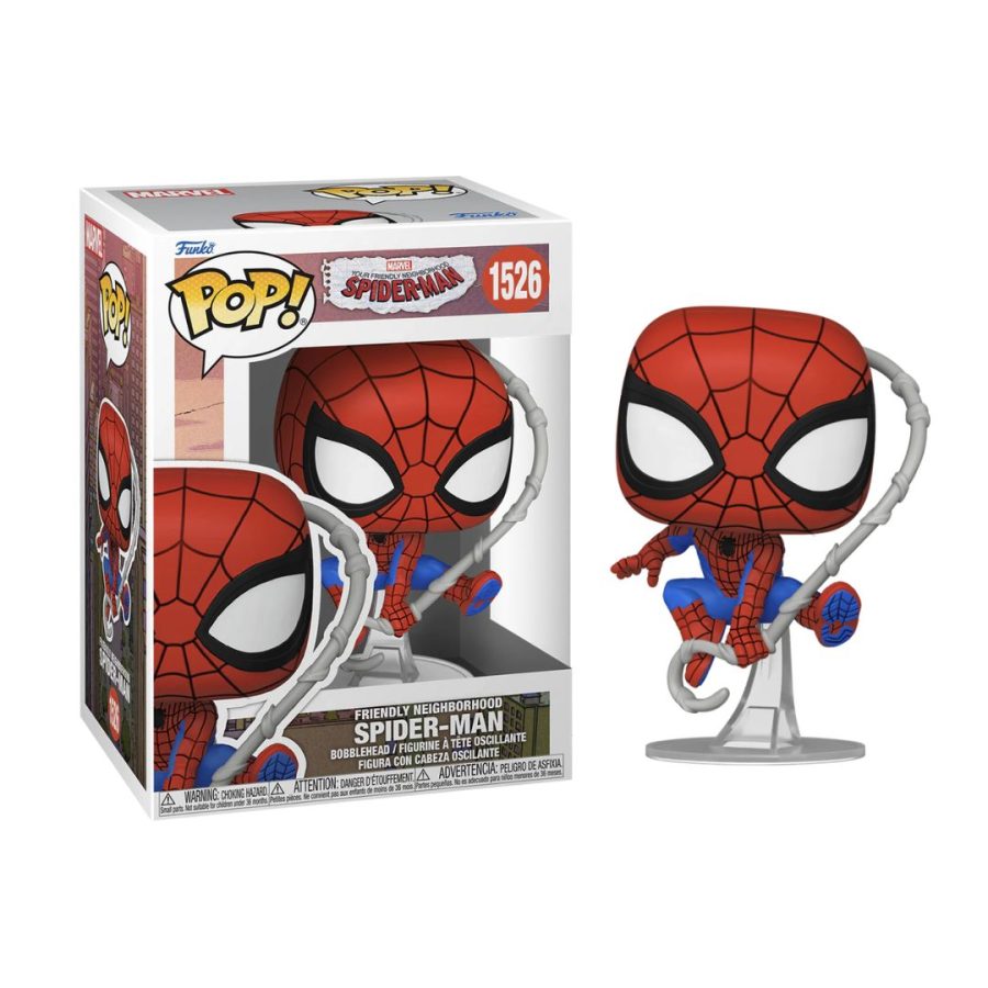 Funko Pop! Marvel: Friendly Neighborhood Spider-Man - Spider-Man(Final Suit) #1526 Figure