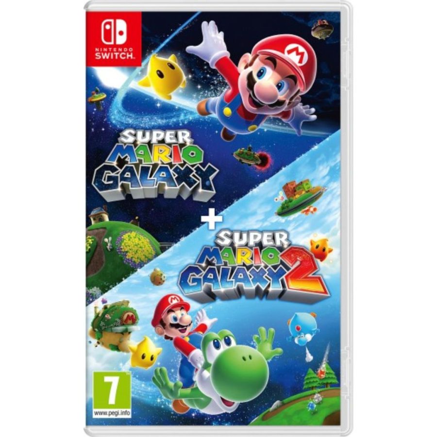 Super Mario Galaxy + Super Mario Galaxy 2 Nintendo Switch NEW