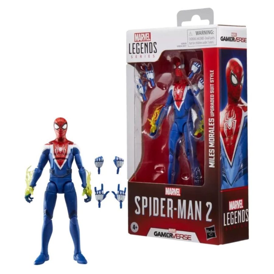 Hasbro MARVEL: Miles Upgraded Suit "Gamerverse" - Figure Legends Series 15cm